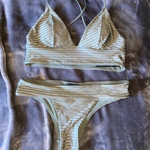 H&M Olive Green Bikini